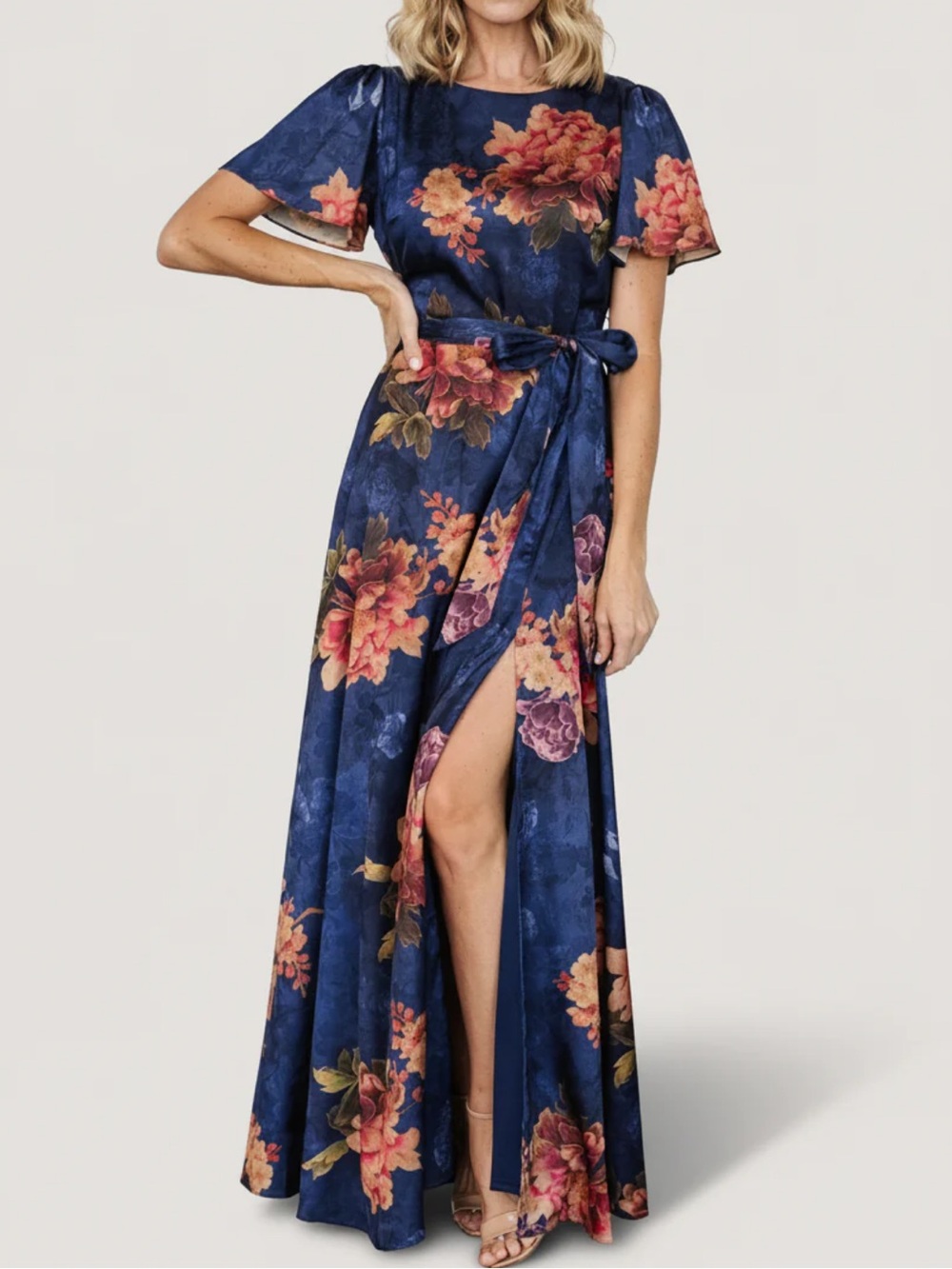 Baltic Born Colina Maxi Dress | Navy Floral